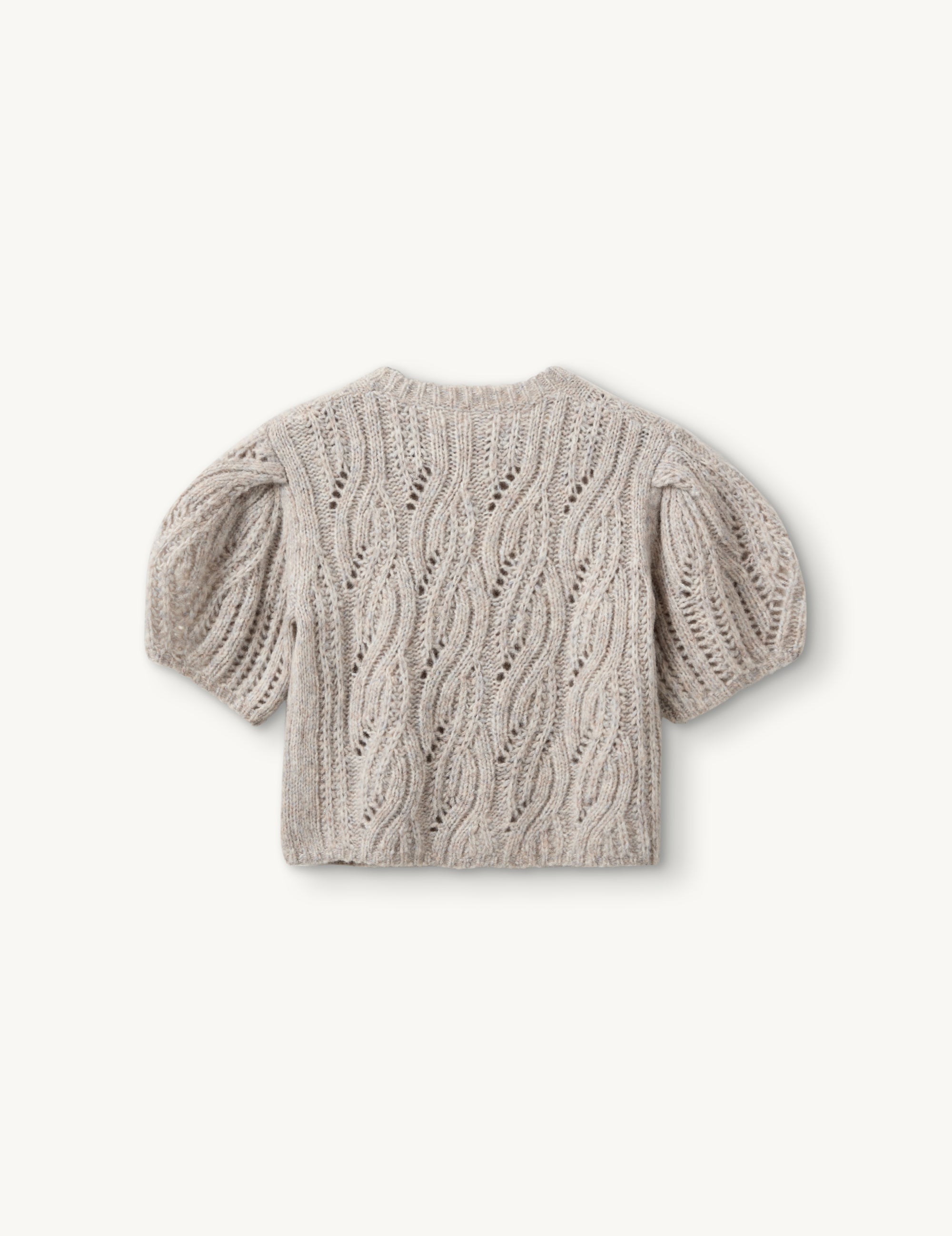 Valentina Sweater Taupe Melange 6 / Taupe Melange