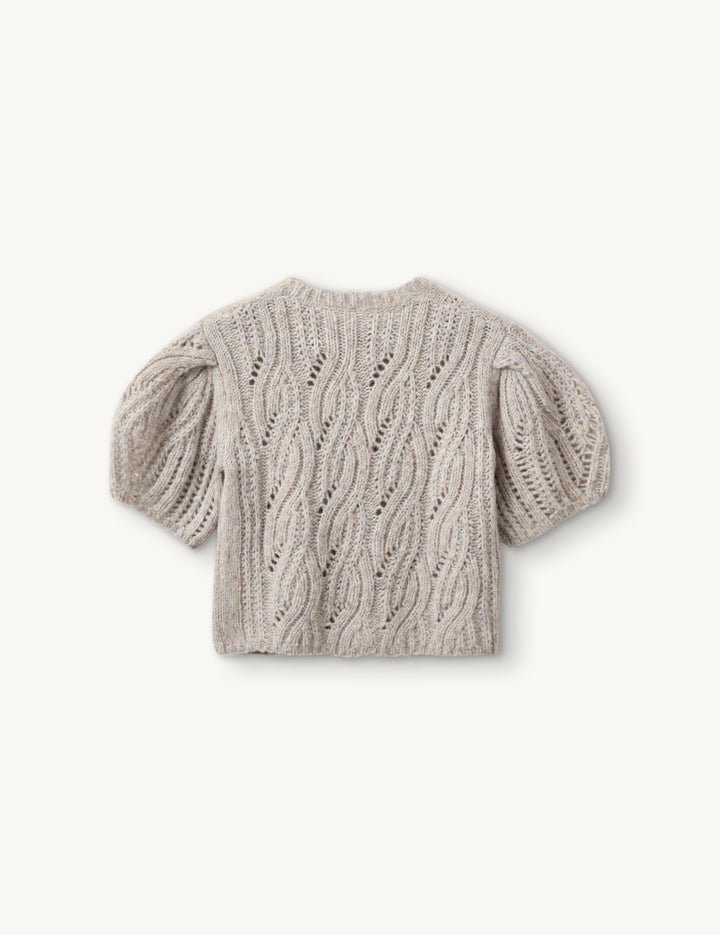 Valentina Sweater Taupe Melange 6 / Taupe Melange