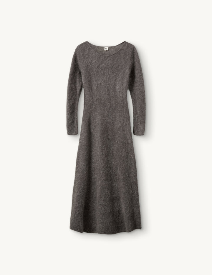 Roma Dress Grey Melange 6 / Grey Melange