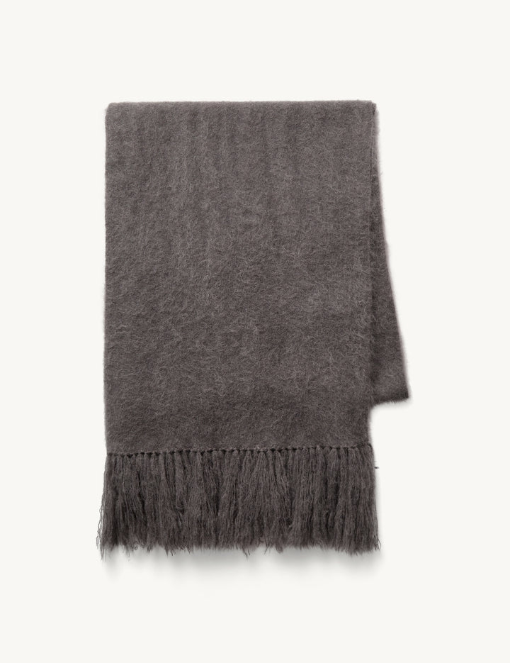 Roma Scarf Grey Melange OS / Grey Melange