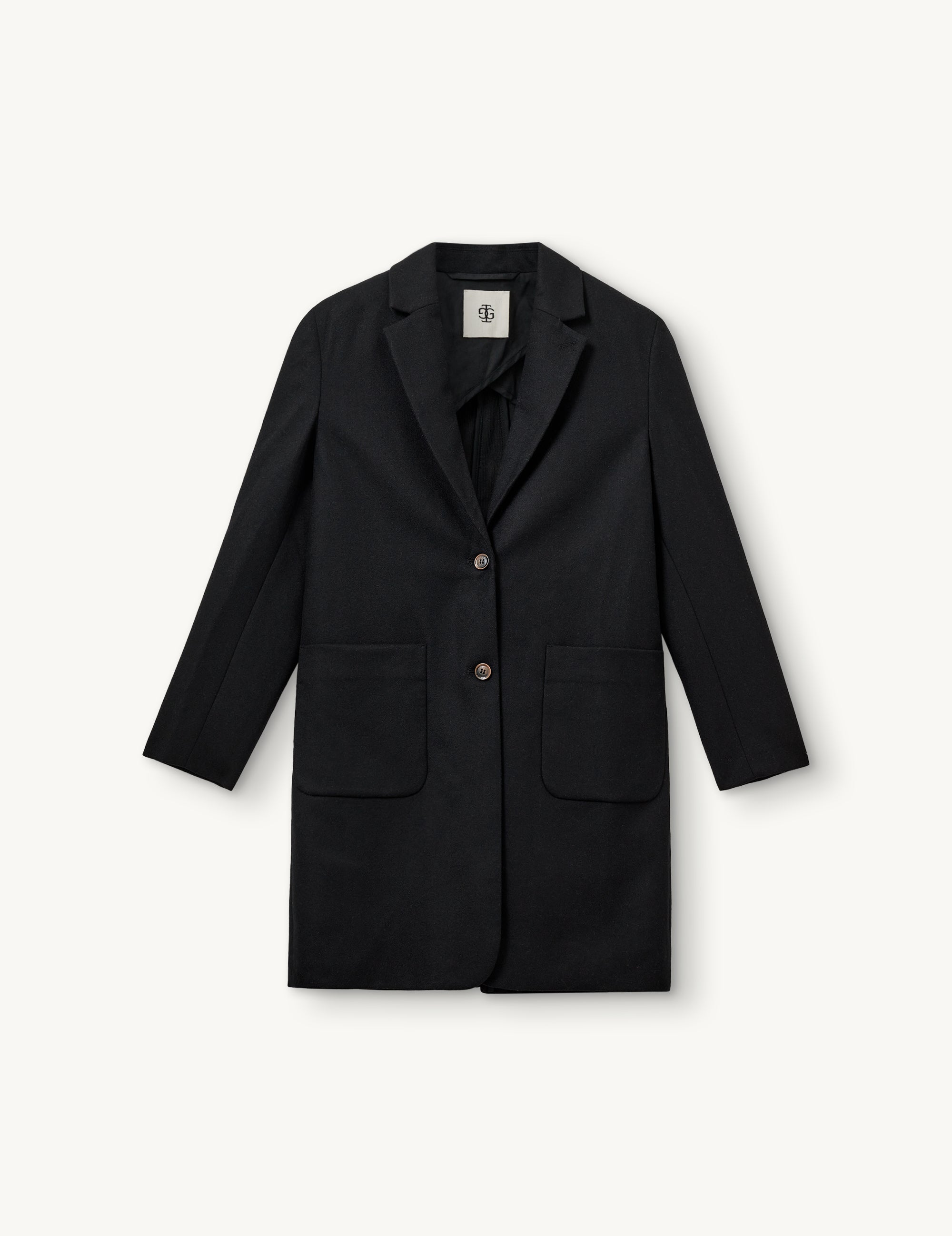 Balli Bow Coat Black 6 / Black