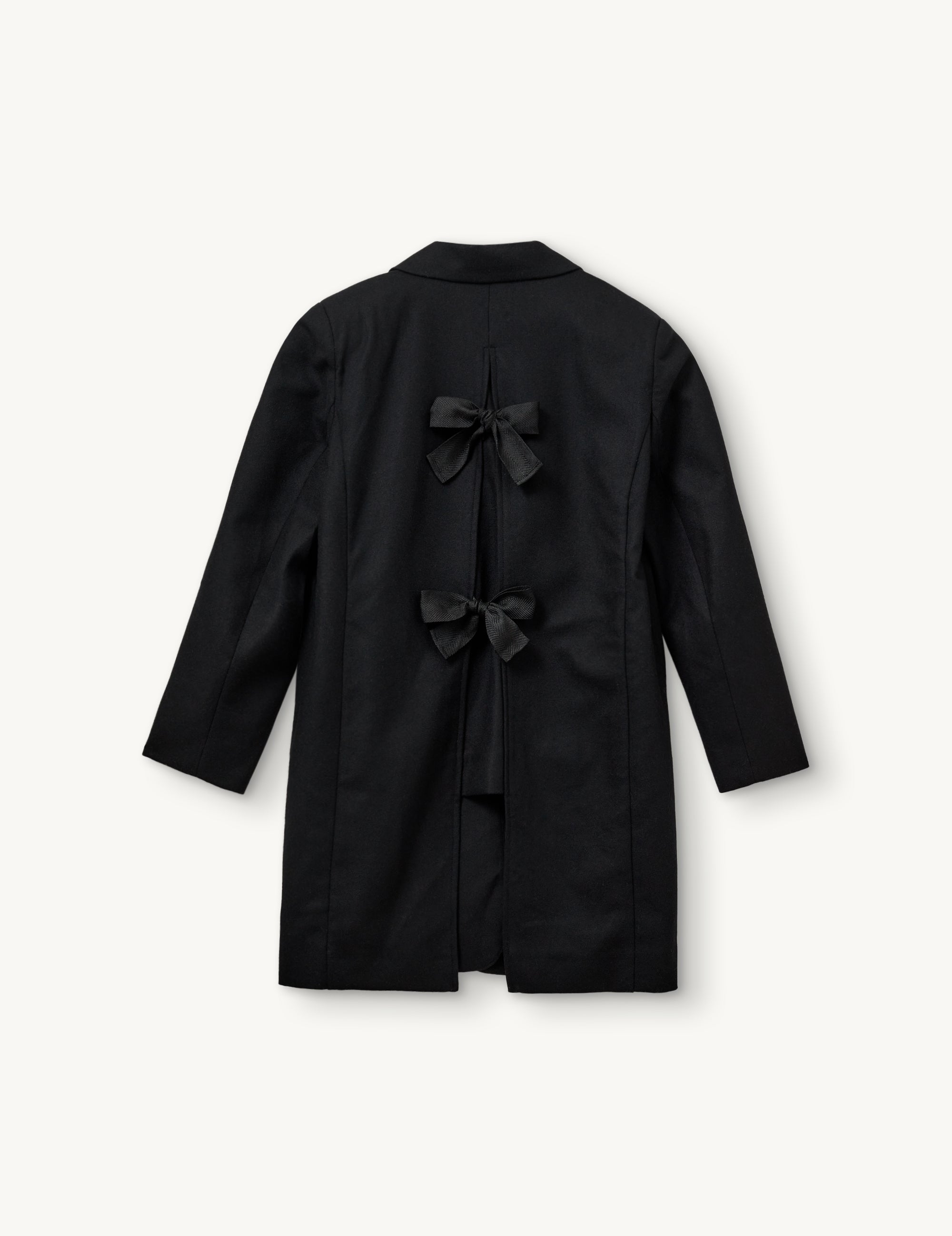 Balli Bow Coat Black 6 / Black