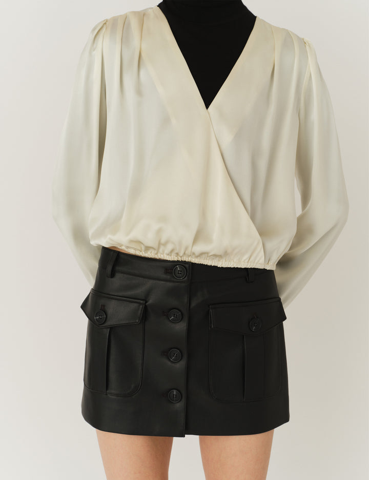 Catania V Blouse Cream 6 / Cream