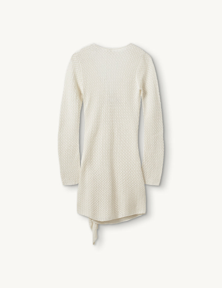 Tanzania Beach Wrap Dress Cream 4 / Cream