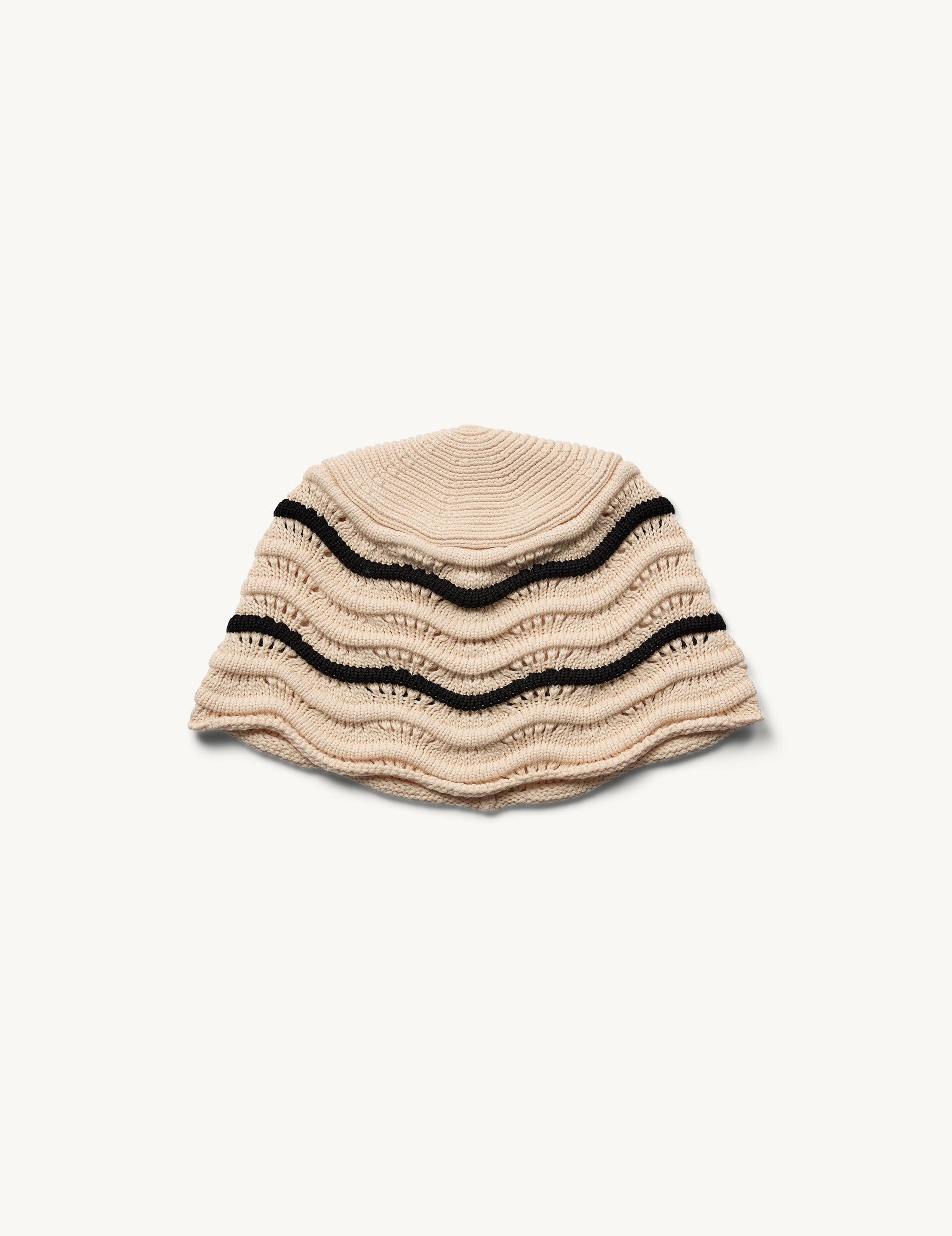 St. Tropez Bucket Hat Bone/Black