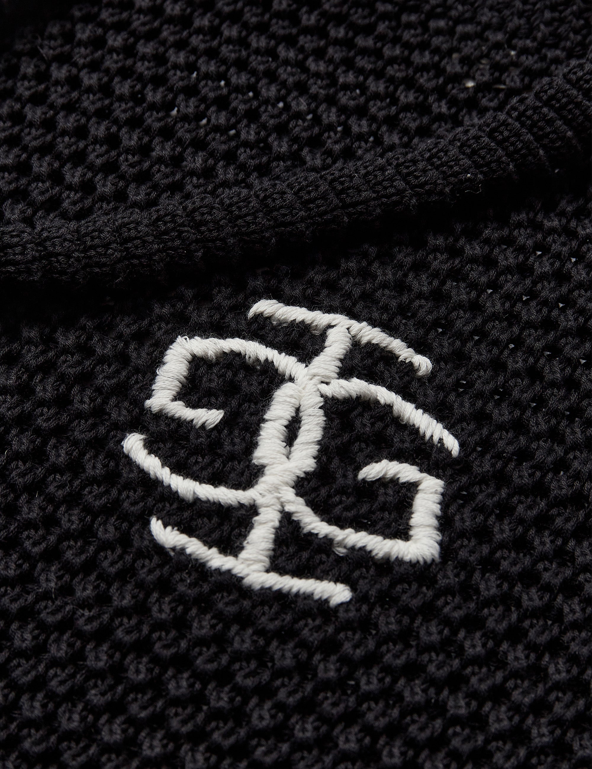 St. Tropez Crochet Logo Bag Black OS / Black