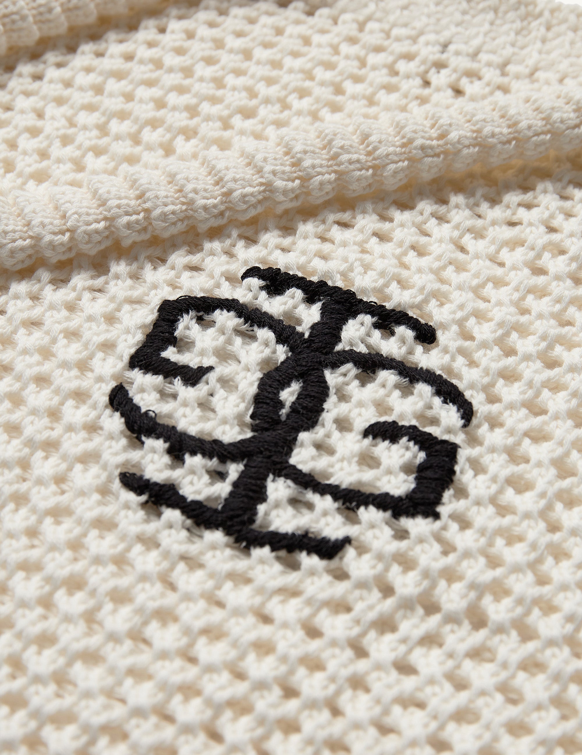 St. Tropez Crochet Logo Bag Cream OS / Cream