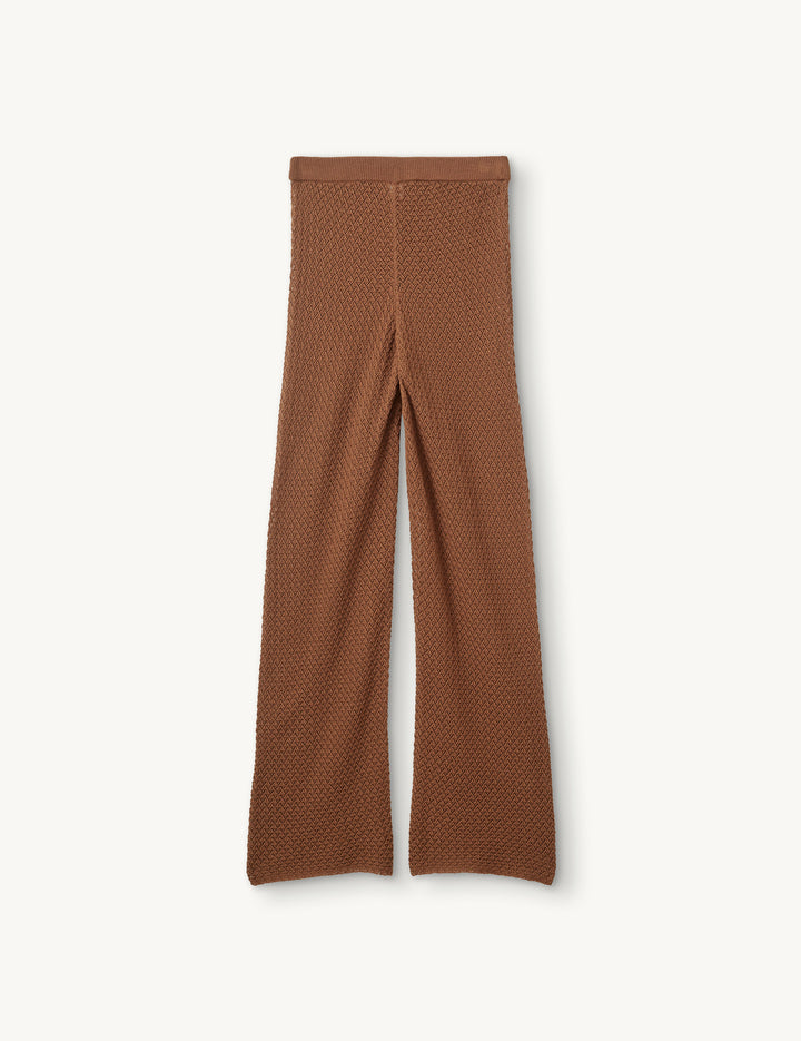 Tanzania Straight Pants Bronze 4 / Bronze