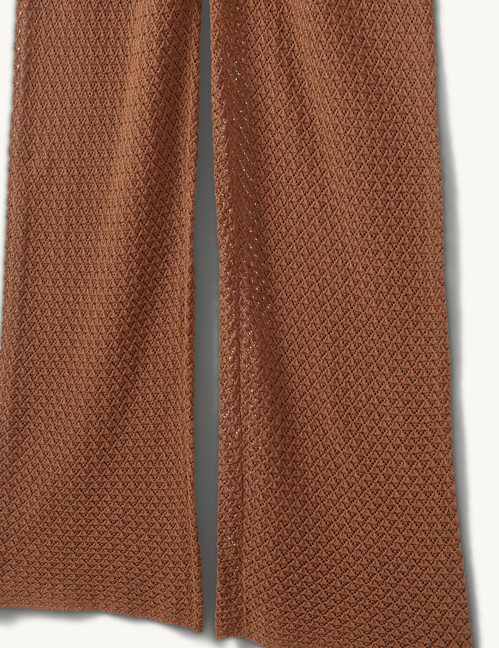 Tanzania Straight Pants Bronze 4 / Bronze