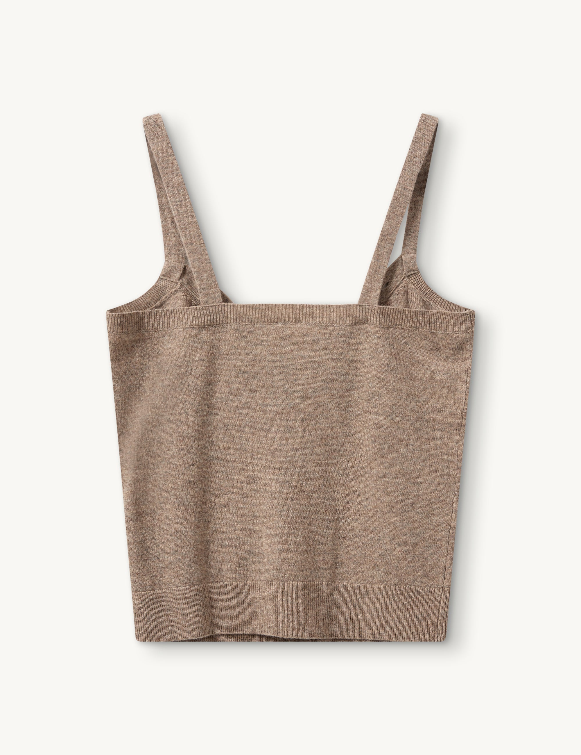 Como Bustier Top Beige Melange 6 / Beige Melange