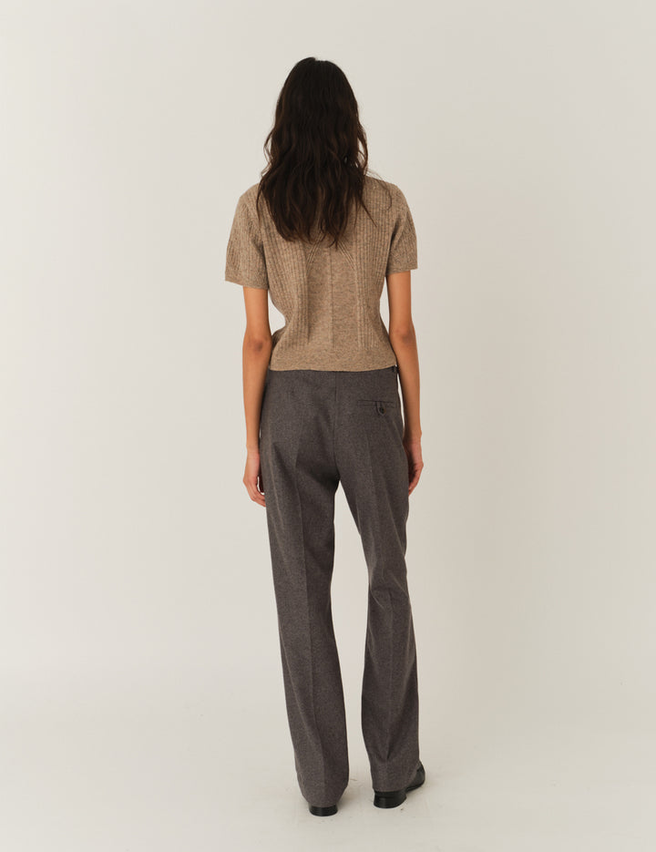 Mitch Pants Grey Melange 6 / Grey Melange