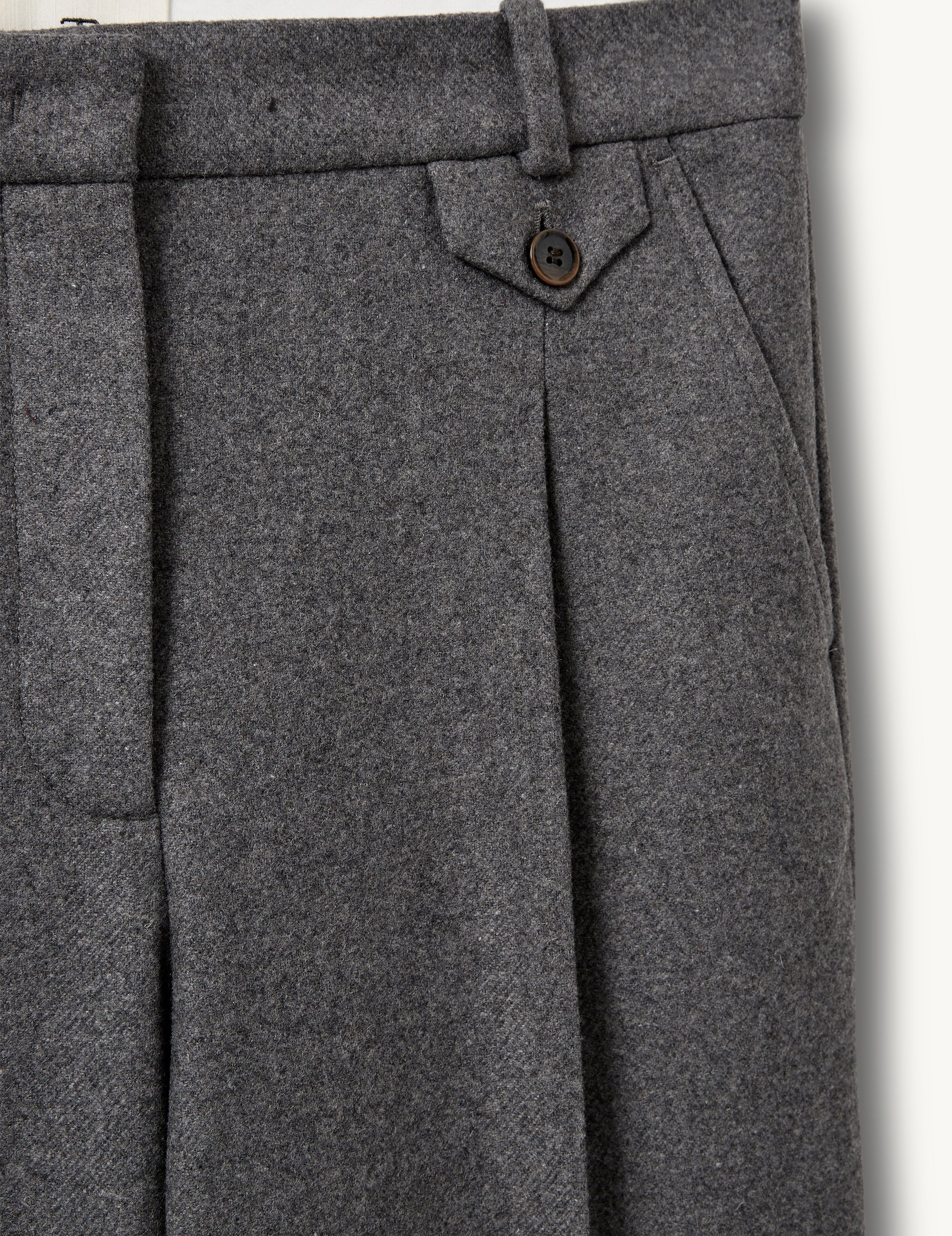 Mitch Pants Grey Melange 6 / Grey Melange