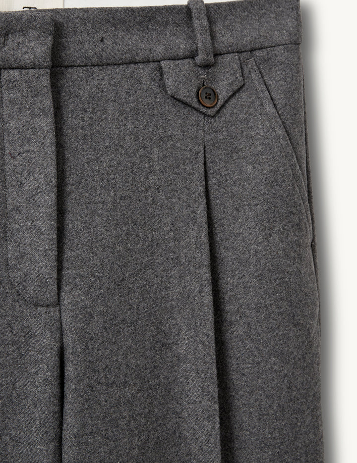 Mitch Pants Grey Melange 6 / Grey Melange