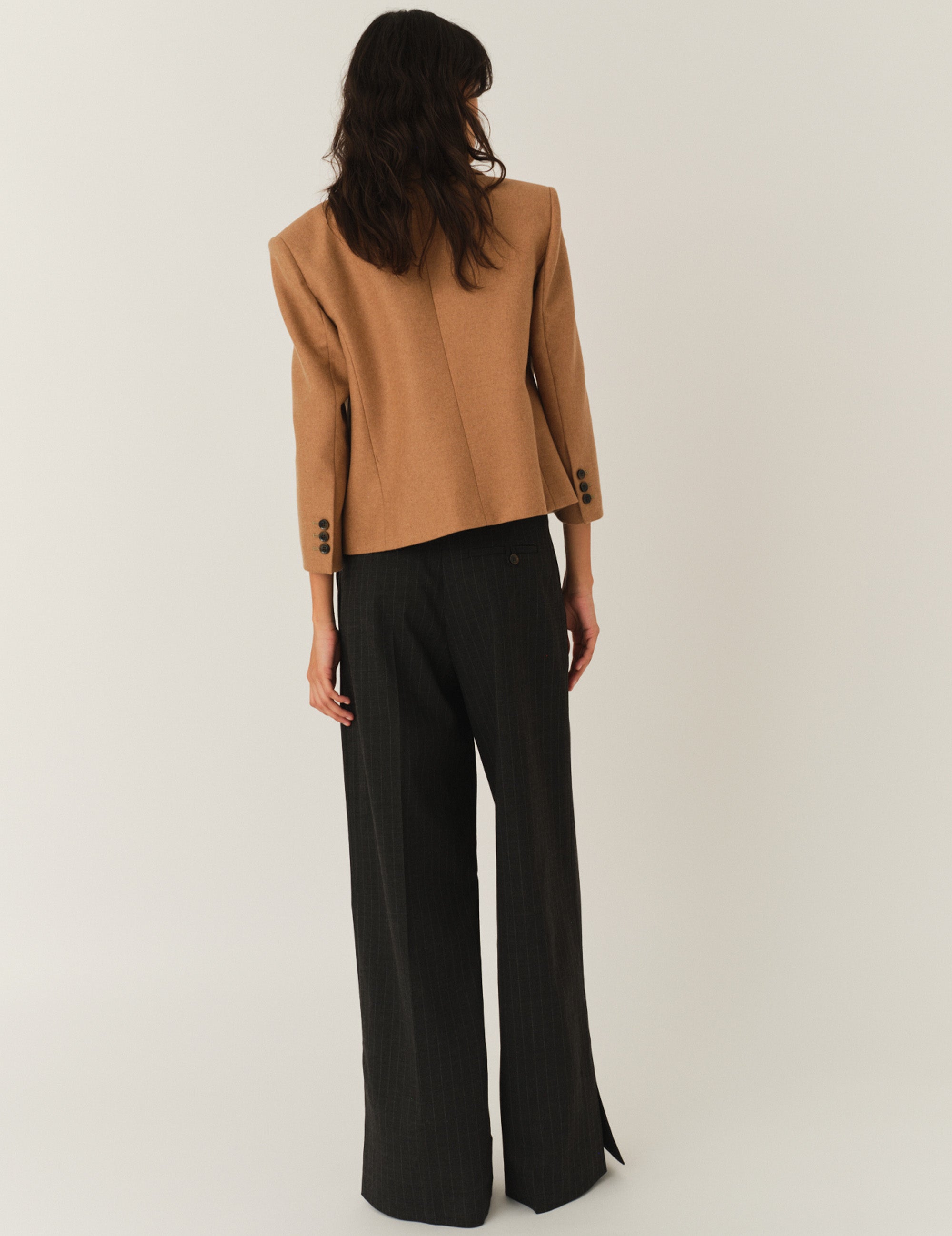 Mitch Fitted Jacket Camel 6 / Camel