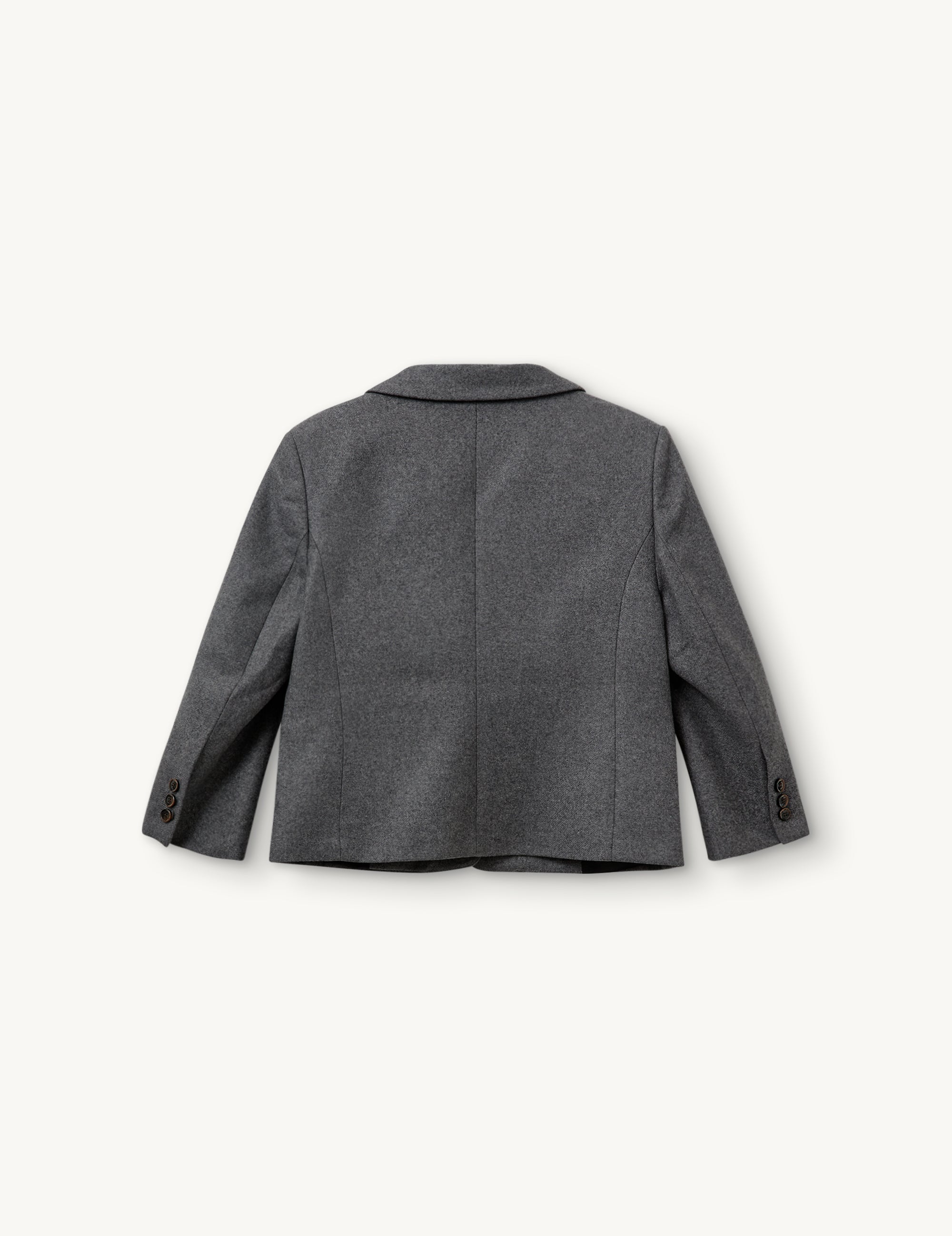 Mitch Fitted Jacket Grey Melange 6 / Grey Melange