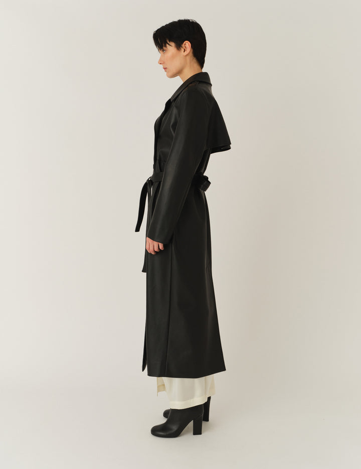 Brooklyn Trench Coat Black 6 / Black
