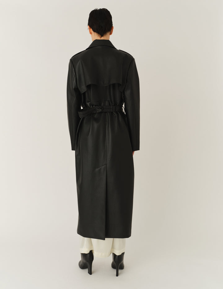 Brooklyn Trench Coat Black 6 / Black