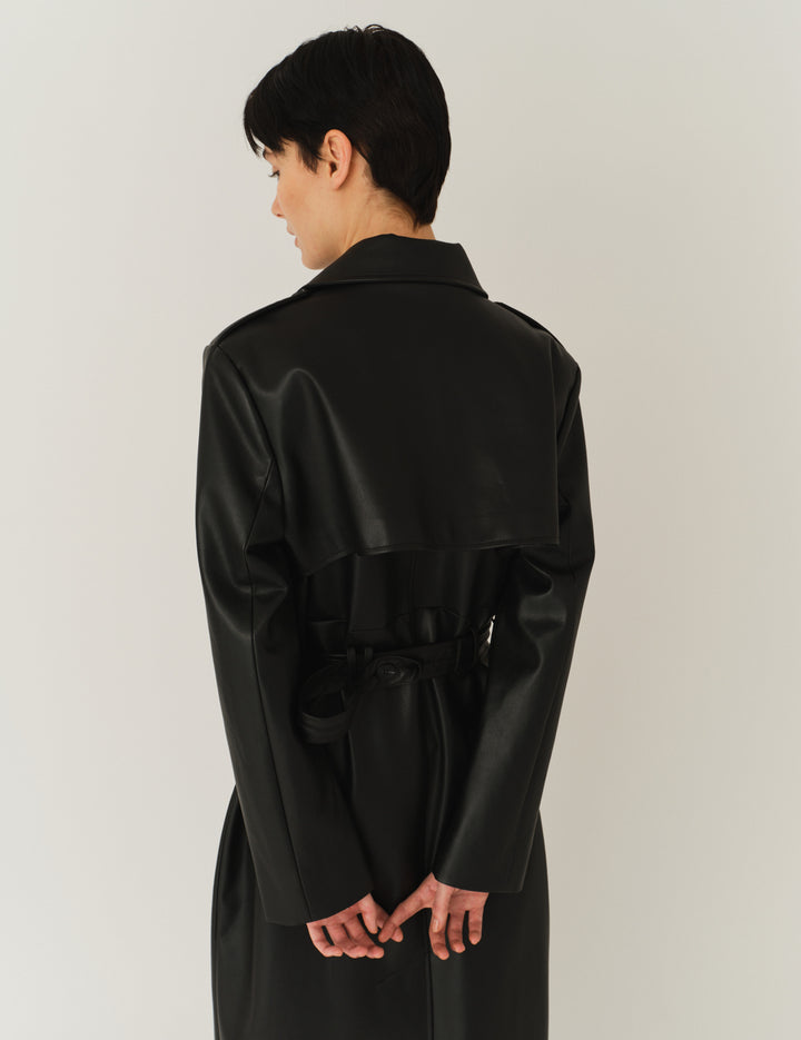 Brooklyn Trench Coat Black 6 / Black