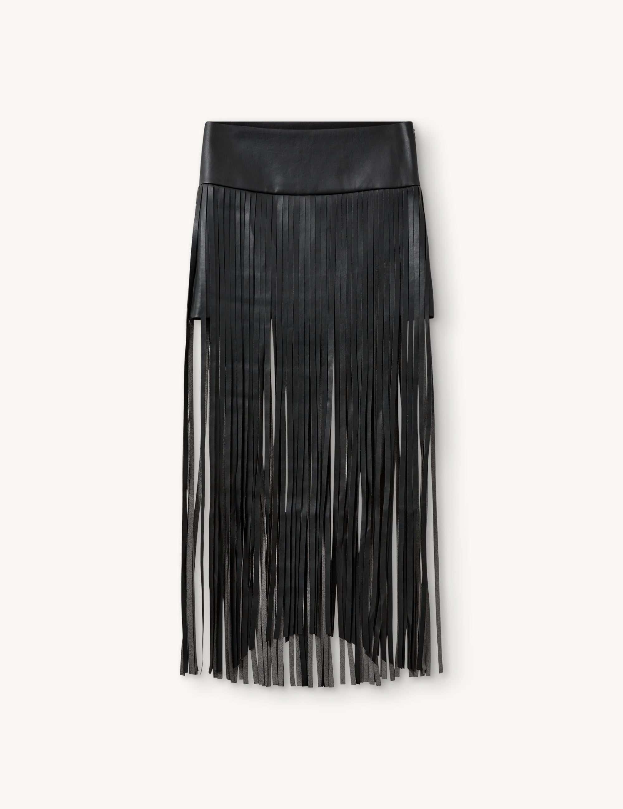 Brooklyn Fringe Skirt Black 6 / Black