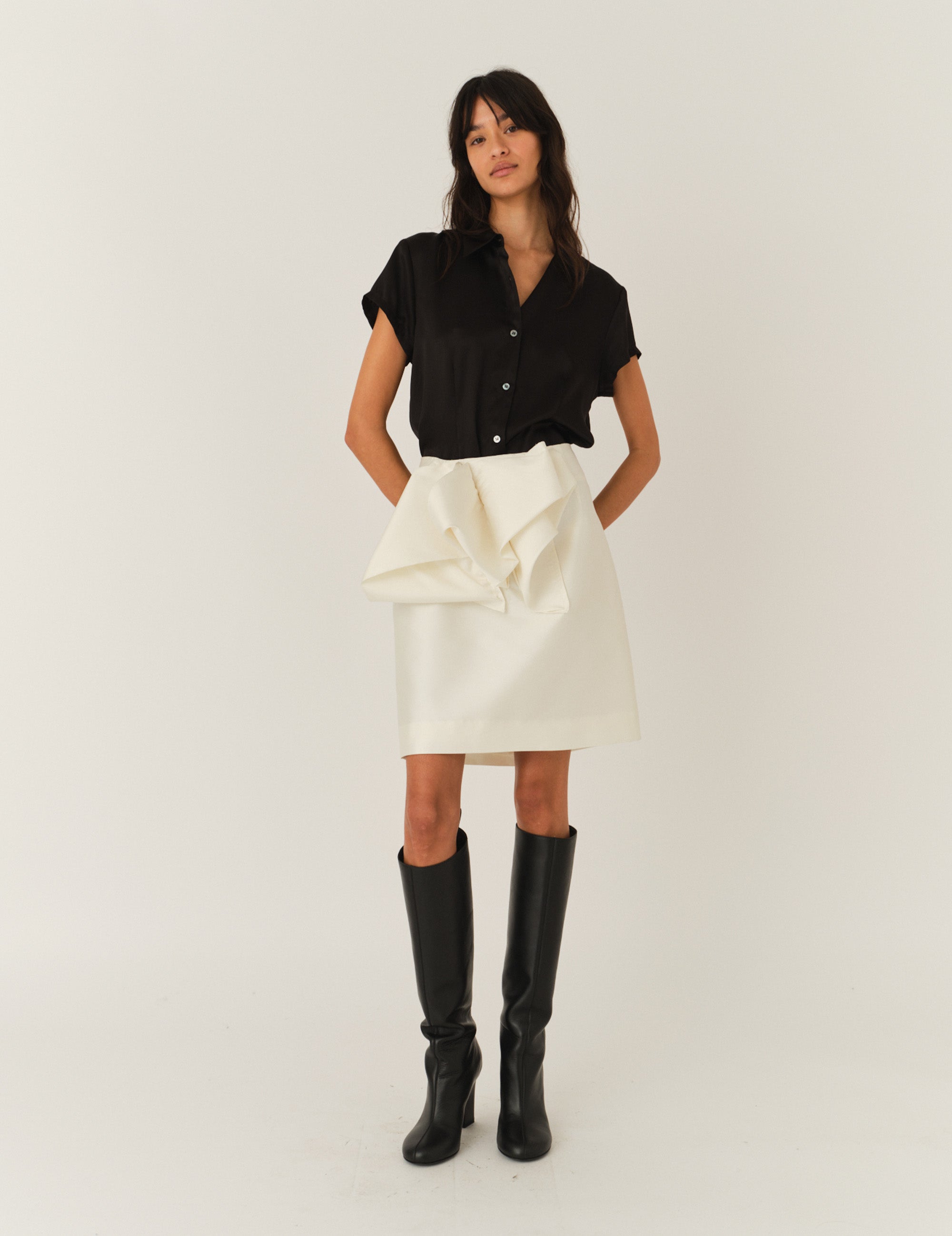 Catania Mini Shirt Black 6 / Black