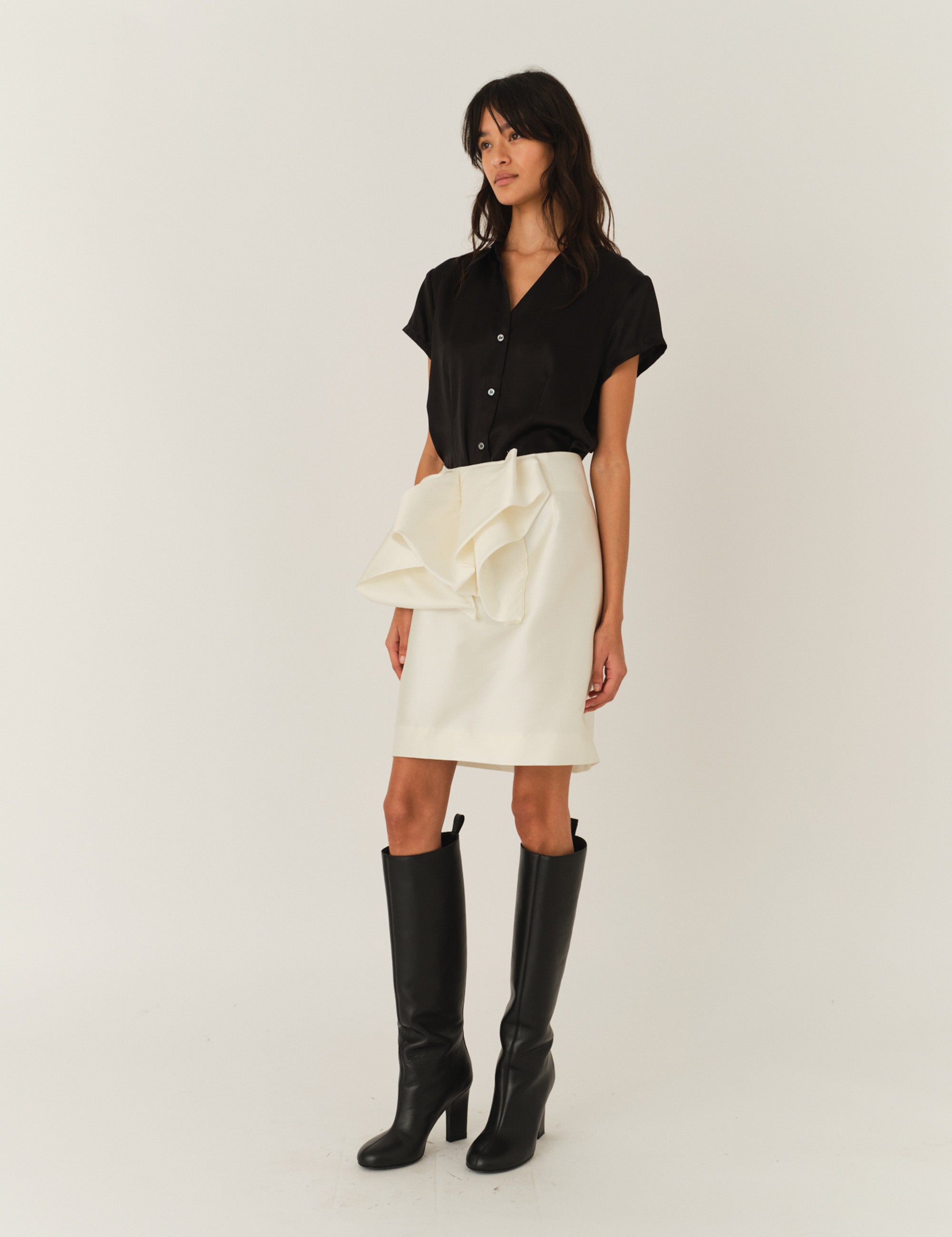 Catania Mini Shirt Black 6 / Black