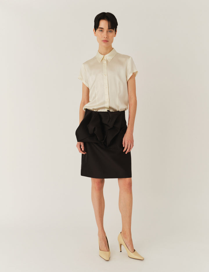 Catania Mini Shirt Cream 6 / Cream