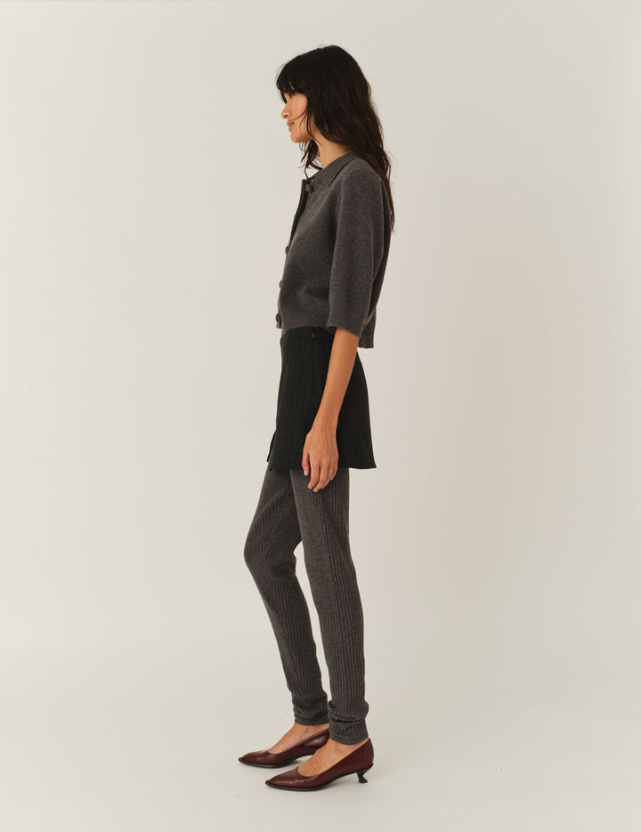 Andora Double Mini Dark Grey Pinstripe 6 / Dark Grey Pinstripe