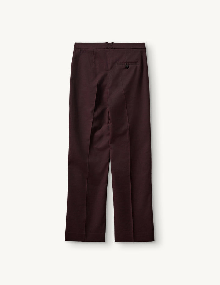 Necchi Pants Burgundy 6 / Burgundy