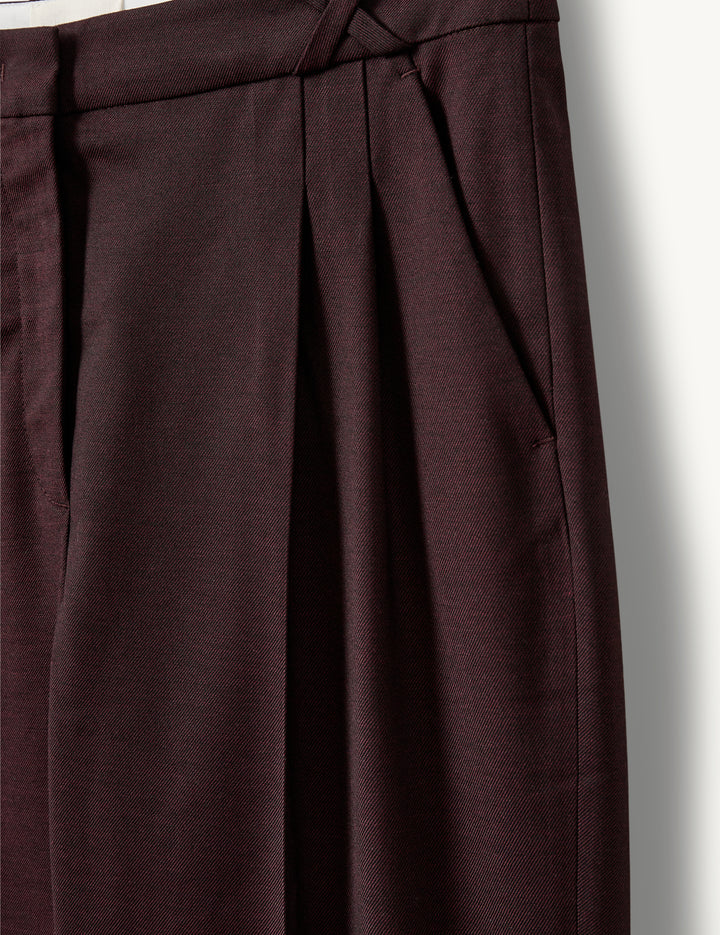 Necchi Pants Burgundy 6 / Burgundy