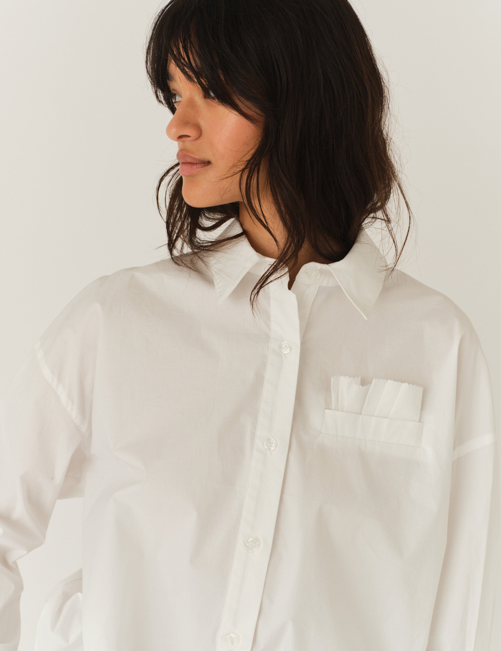 Cyprus Oversized Shirt White 6 / White