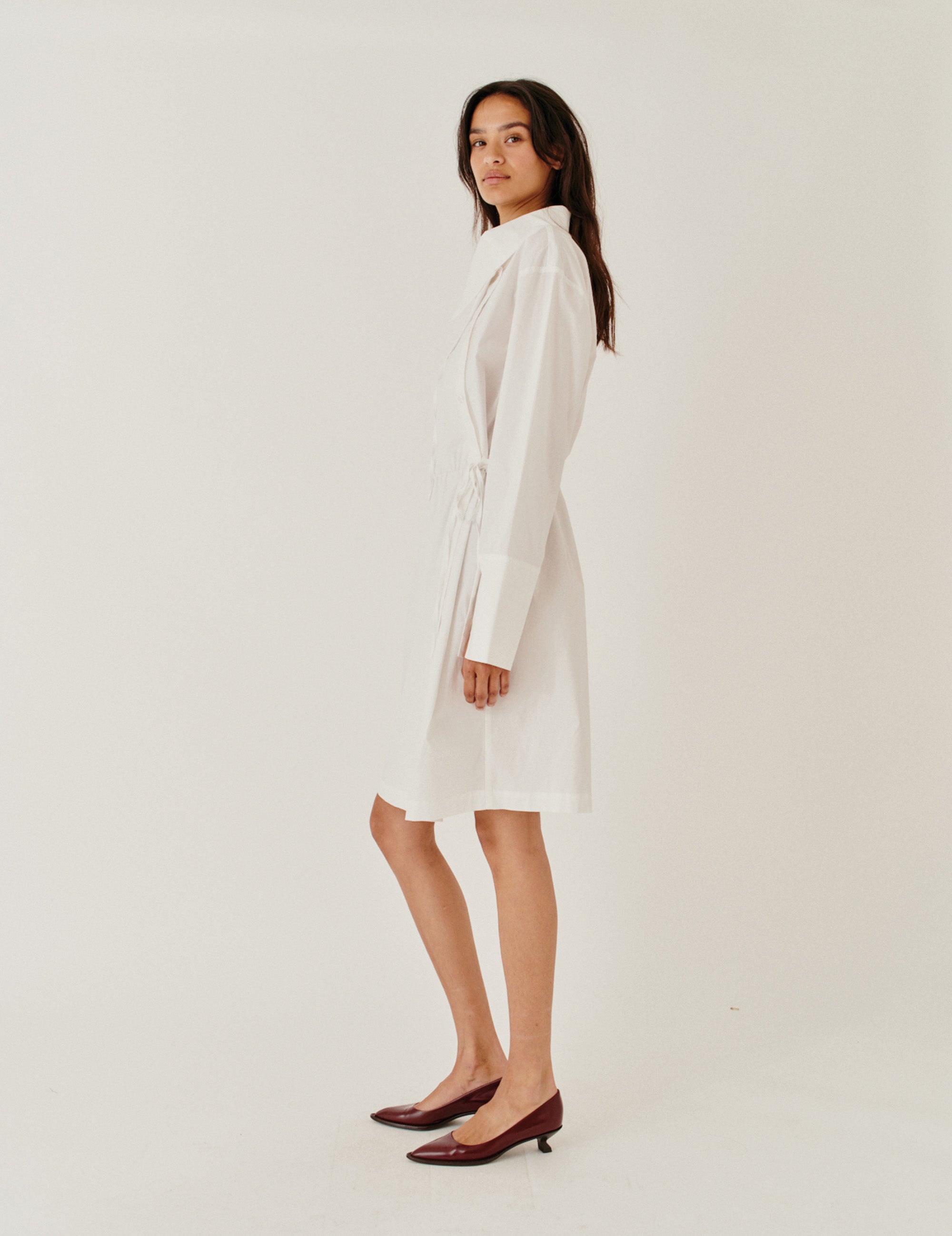 Cyprus Office Dress White 4 / White