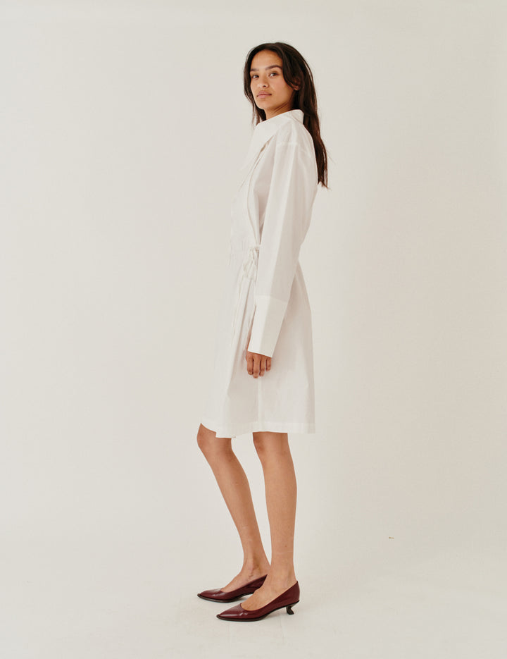 Cyprus Office Dress White 4 / White