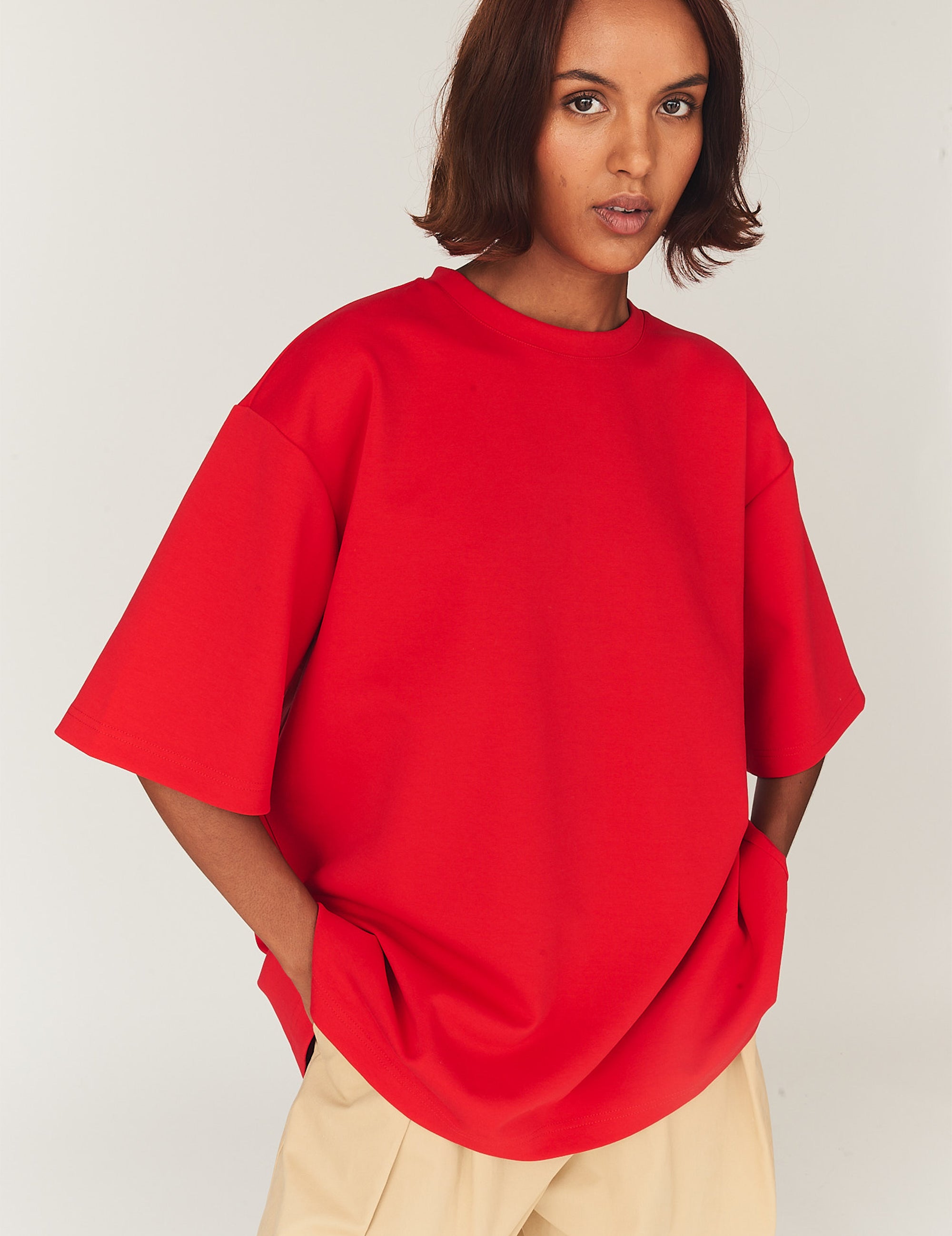 TG Bow Tee Red OS / Red