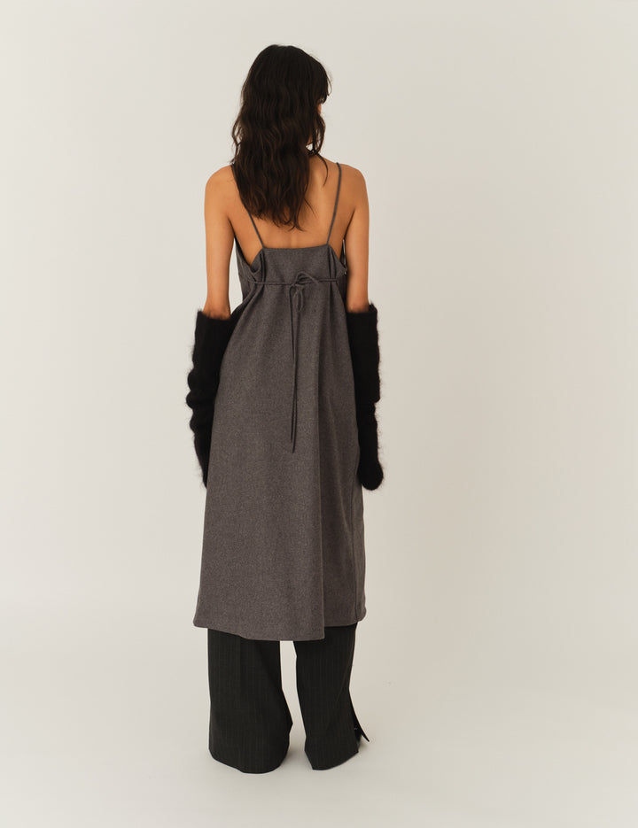 Mitch Dress Grey Melange 6 / Grey Melange