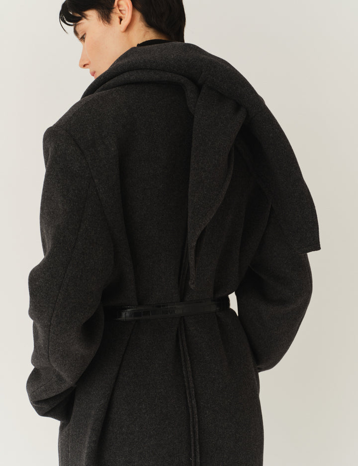 Clooney Scarf Grey Melange OS / Grey Melange
