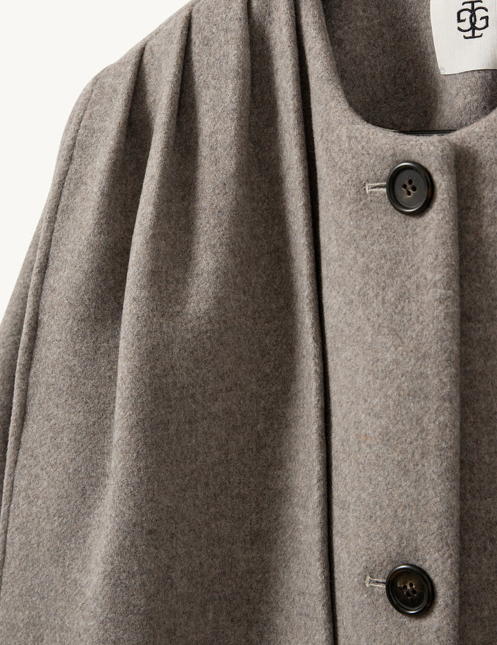 Clooney Coat Cardi Beige Melange 6 / Beige Melange