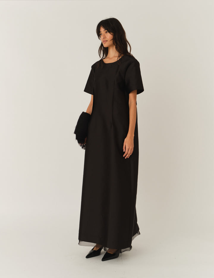 Umami Tee Dress Black 6 / Black