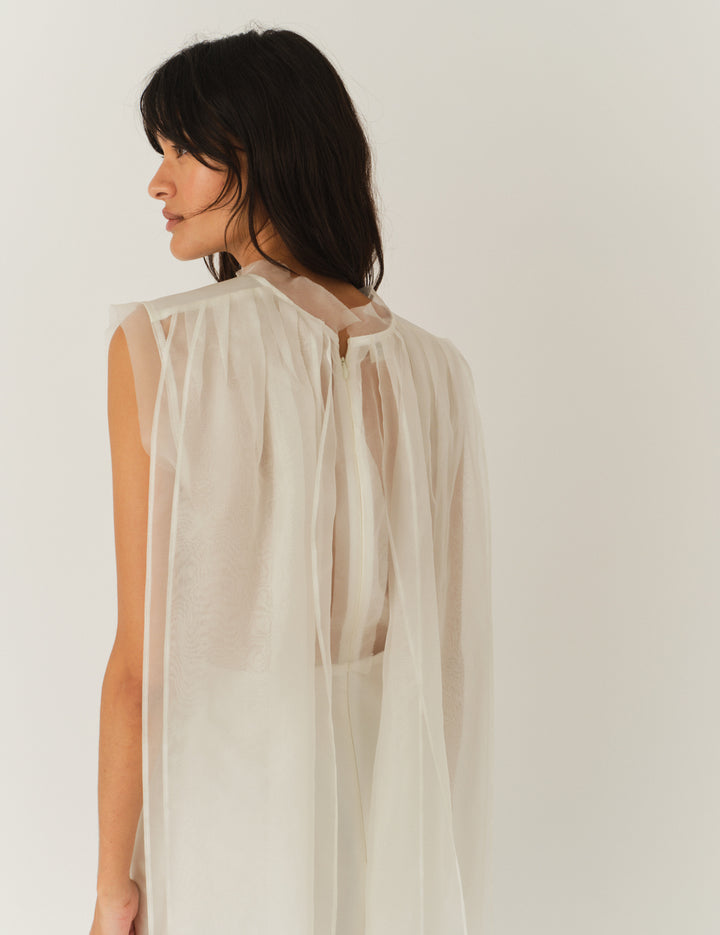Vivaldi Shift Dress Cream 6 / Cream