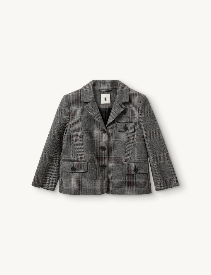 Taylor Fitted Jacket Grey Check 6 / Grey Check