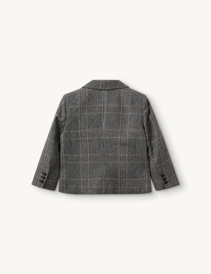 Taylor Fitted Jacket Grey Check 6 / Grey Check