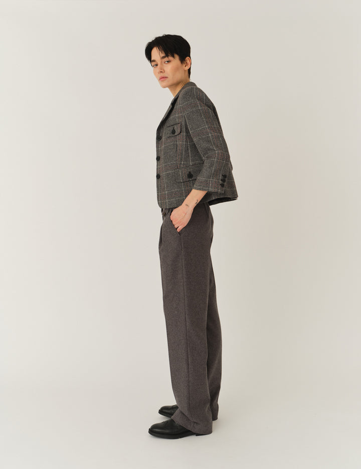 Taylor Fitted Jacket Grey Check 6 / Grey Check