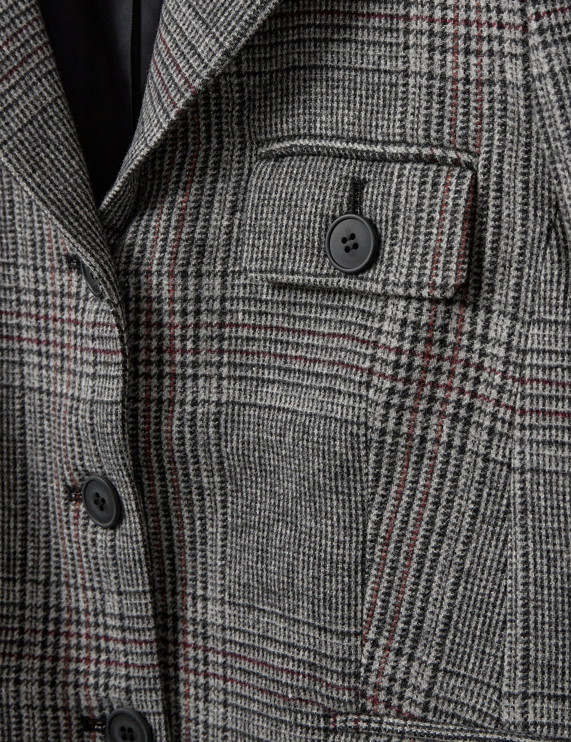 Taylor Fitted Jacket Grey Check 6 / Grey Check