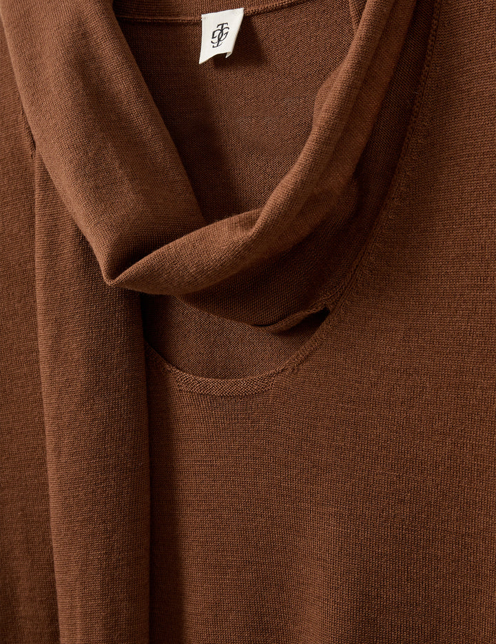 Bergen Scarf Knit Cinnamon 6 / Cinnamon
