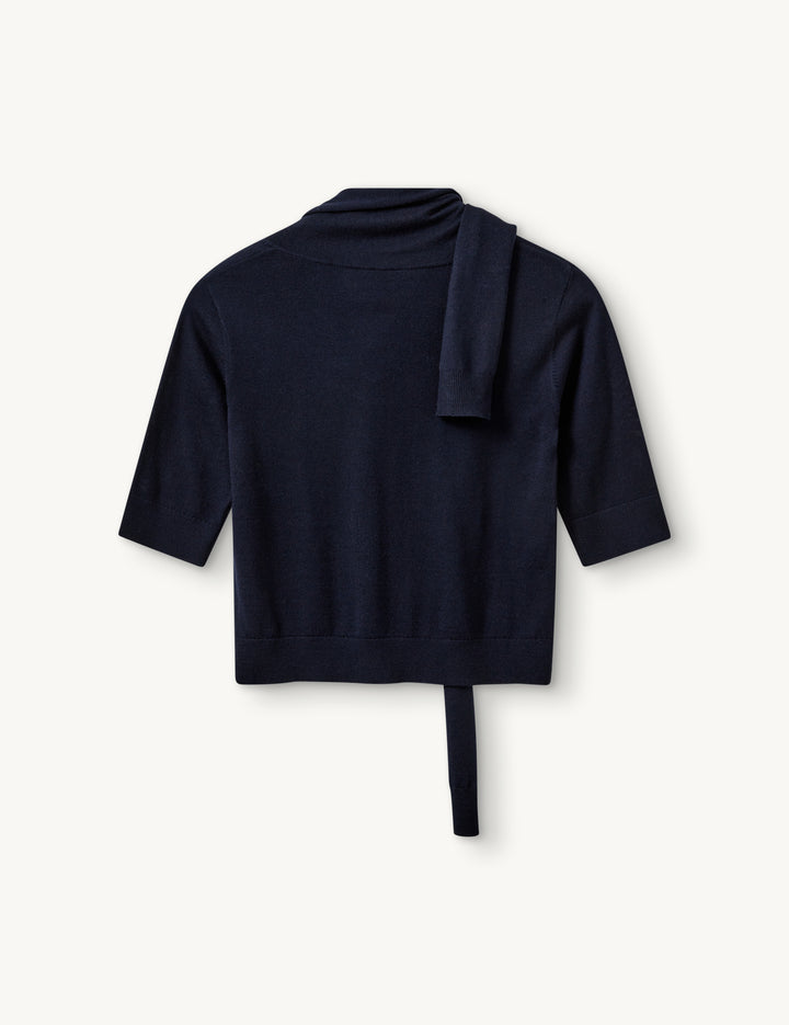 Bergen Scarf Knit Navy 6 / Navy