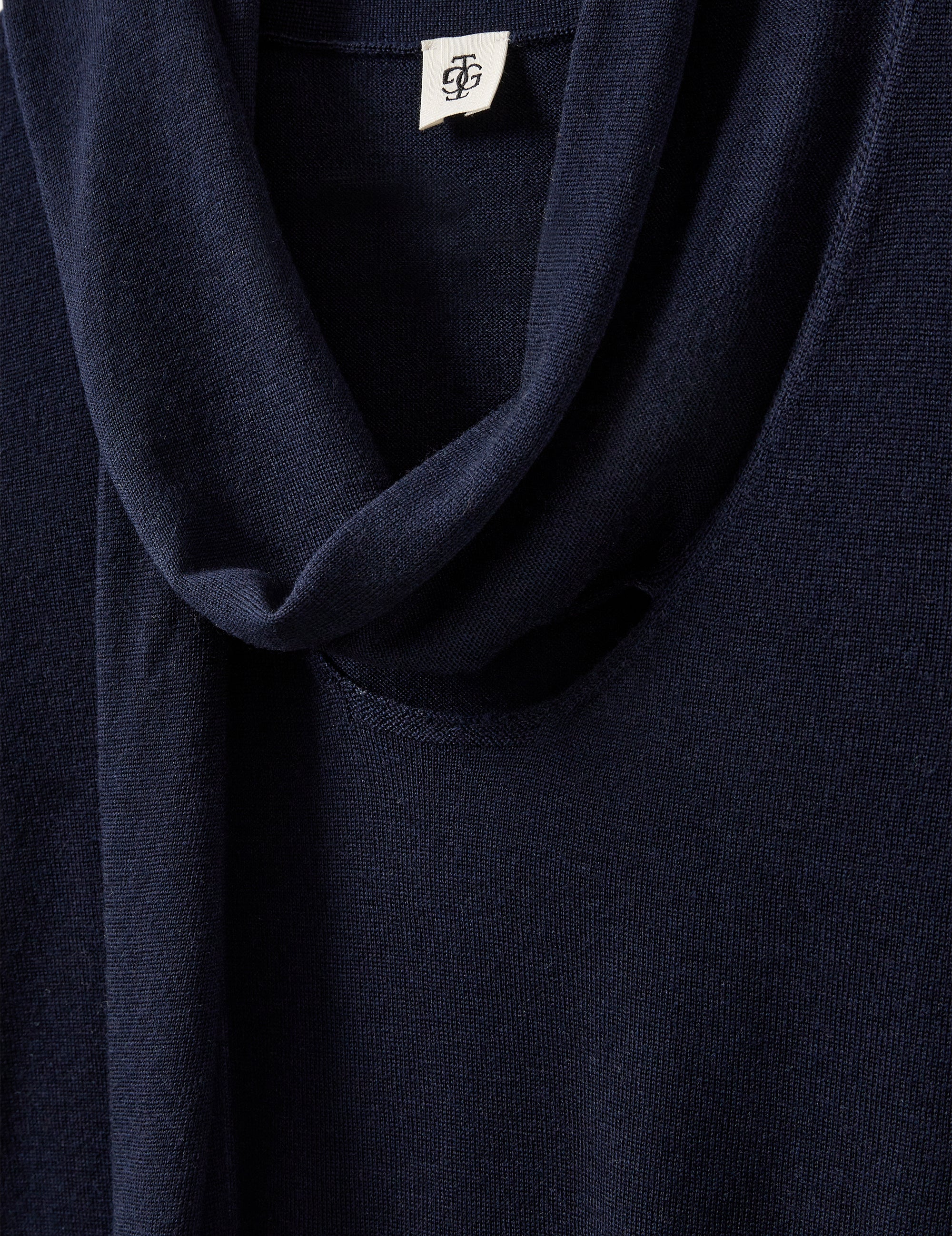 Bergen Scarf Knit Navy 6 / Navy