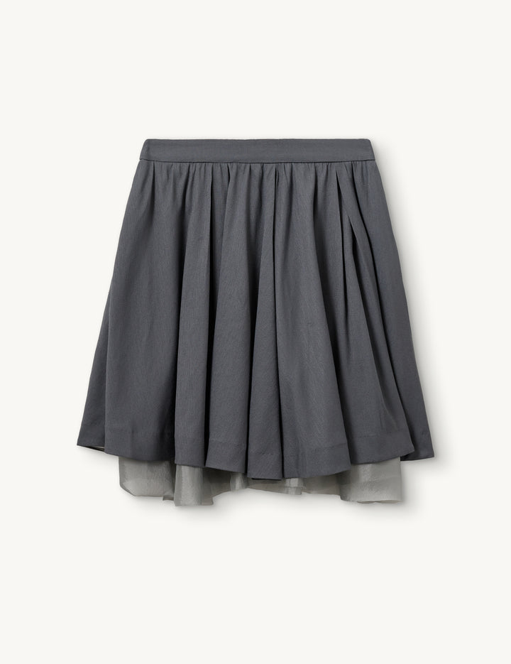 Andrea Midi Skirt Charcoal 6 / Charcoal