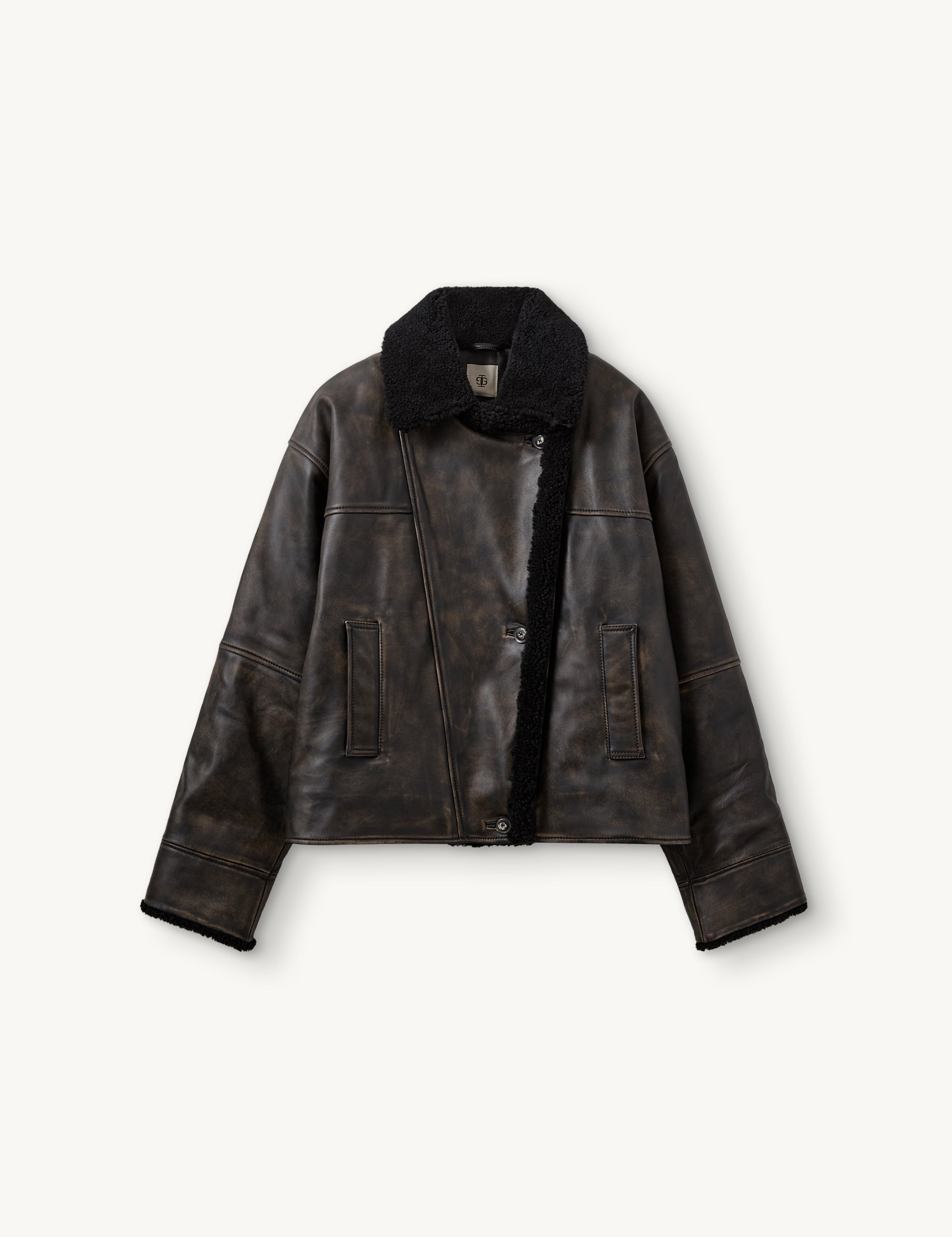 Val D. Aviator Vintage Brown 6 / Vintage Brown