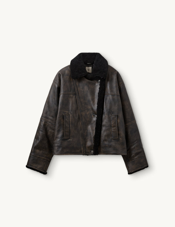 Val D. Aviator Vintage Brown 6 / Vintage Brown