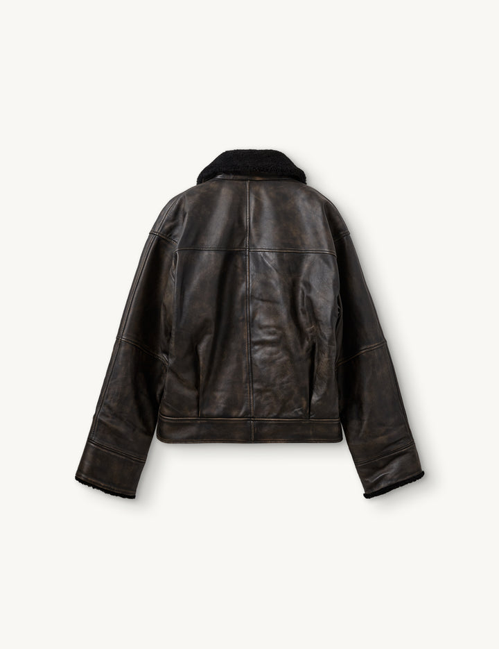 Val D. Aviator Vintage Brown 6 / Vintage Brown