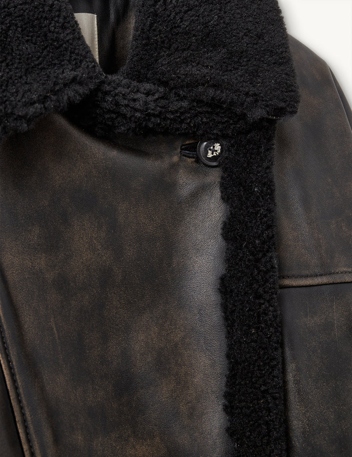 Val D. Aviator Vintage Brown 6 / Vintage Brown